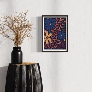 Floral Fantasy Fiesta Art Print