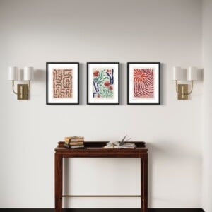 Serene Flora Art Print