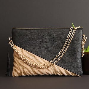 Clutch Black & Shine