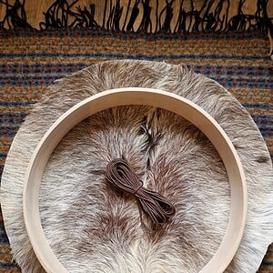 DIY sjamanendrum bouwpakket Geit, 50 cm frame