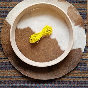 DIY sjamanendrum bouwpakket Paard, frame 45 cm