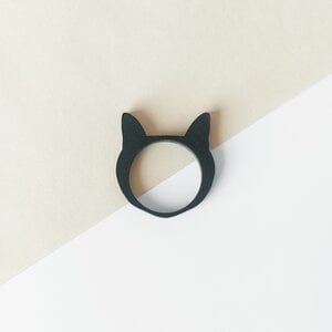 Kattenkop ring