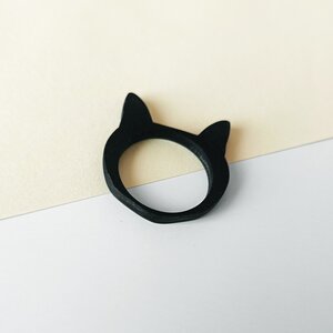 Kattenkop ring