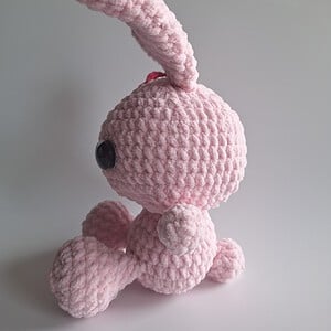 Gehaakte knuffel | Roze konijntje