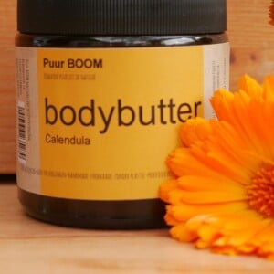 Handmade Bodybutter met werkzame kruiden- Calendula