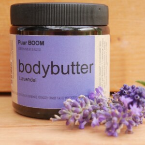 Handmade Bodybutter met werkzame kruiden-lavendel
