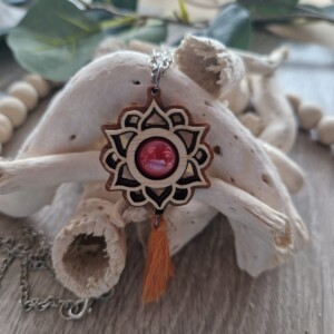 Mandala hanger met ketting en kwastje
