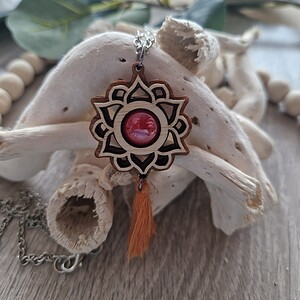 Mandala hanger met ketting en kwastje