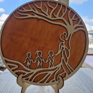 Moederboom "Tree of life" wall art