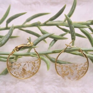Resin Oorbellen