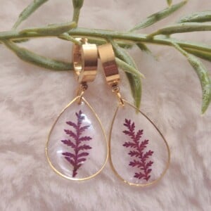 Resin Oorbellen