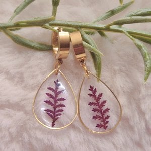 Resin Oorbellen