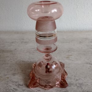 AAPJE met FEZ glasobject met kandelaar functie
