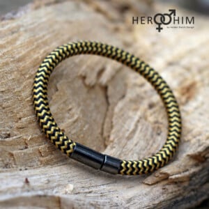 Armband van Textielsnoer - Bee
