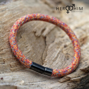 Armband van Textielsnoer - Indian Summer
