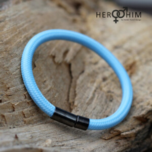 Armband van Textielsnoer - It's A Boy