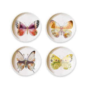 Farfalla - Piatti Dolci- Set van 4 dessert borden