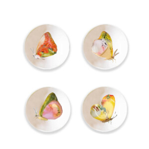 Farfalla -Insalatiere Piccole- Set van 4 schaaltjes