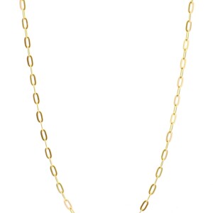 Gold Plated Necklace Short Link