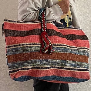 Kelim shopper tas