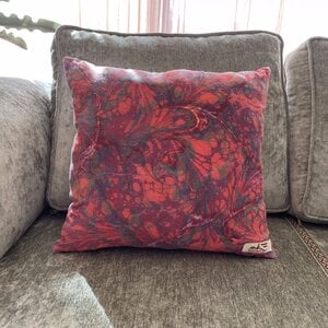 Kussenhoes  multi-color marble-design
