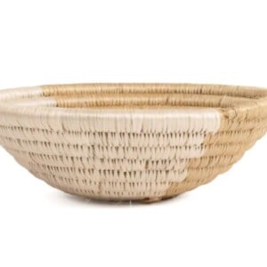 Rieten schaal Sand ø 20 cm