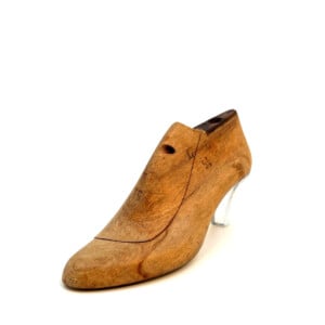 Vintage schoenleest met hak | dames model