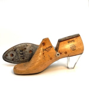 Vintage schoenleest met hak | dames model | Tanja