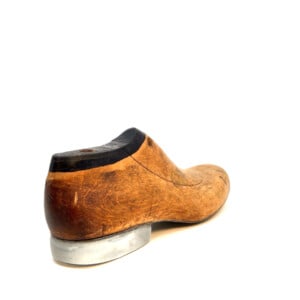 Vintage schoenleest met hak | heren model