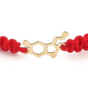 14 karaat geelgoud Gelukshormoon serotonine armband