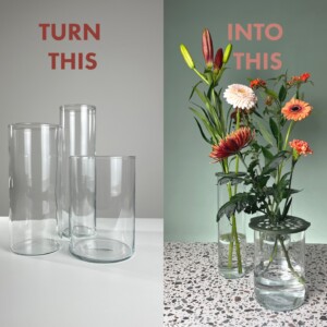 3-Delige Bloemhouder Set voor IKEA Cylinder Vazen