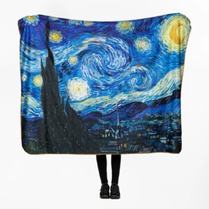 De Sterrennacht Deken - Kunstzinnige Polar TV Plaid