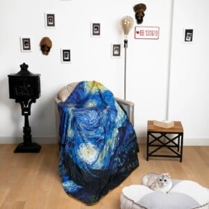 De Sterrennacht Deken - Kunstzinnige Polar TV Plaid