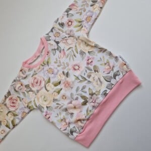 Trui- sweatshirt- bloemen