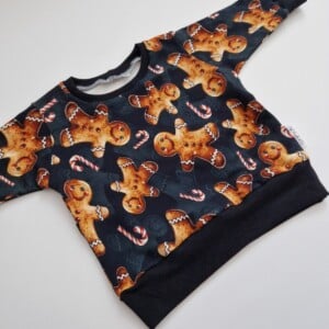 Trui- sweatshirt- kerst -gingerbread