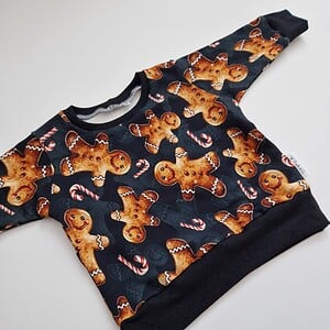 Trui- sweatshirt- kerst -gingerbread