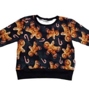 Trui- sweatshirt- kerst -gingerbread