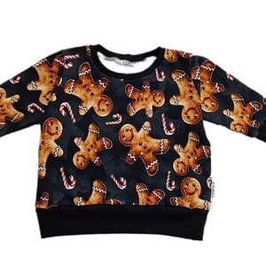 Trui- sweatshirt- kerst -gingerbread