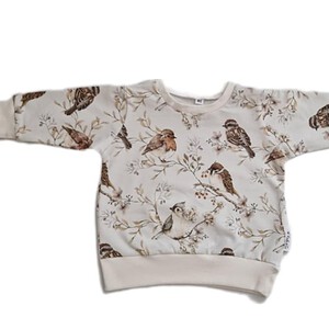 Trui- sweatshirt- vogels