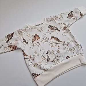 Trui- sweatshirt- vogels