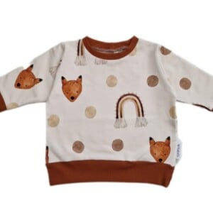 Trui- sweatshirt- vos-stippen