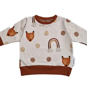Trui- sweatshirt- vos-stippen
