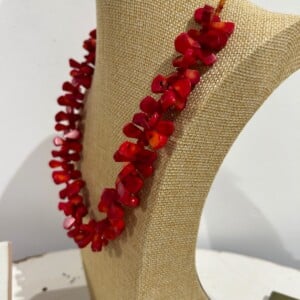 Ketting koraal zilver 925