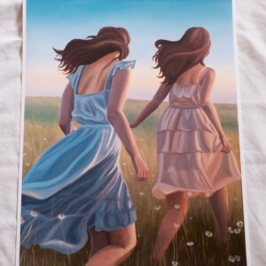 Print fields of summer