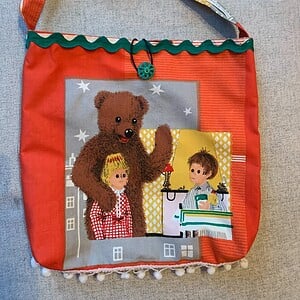Tas van vintage stoffen