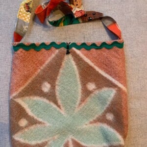 Tas van vintage stoffen