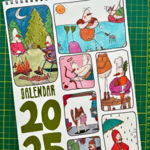 2025 Geïllustreerde Kalender