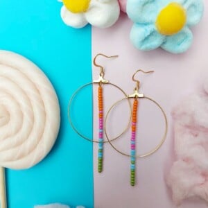 Electric Rainbow Hoops