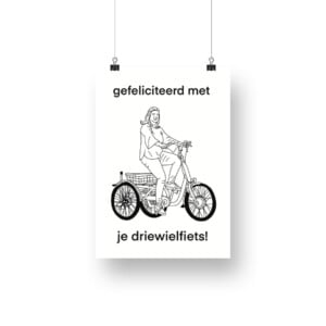 Hulpmiddel kaart Driewielfiets