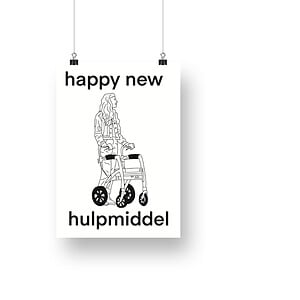 Hulpmiddel kaart Rollator